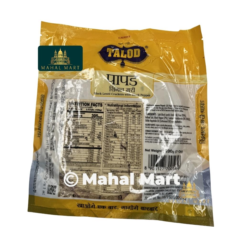 Talod Papad 200g