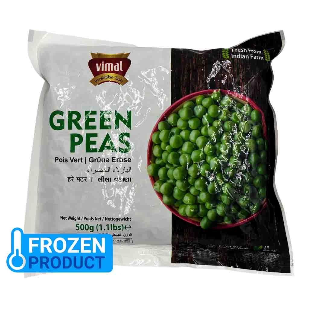 Vimal Frozen Green Peas 500g