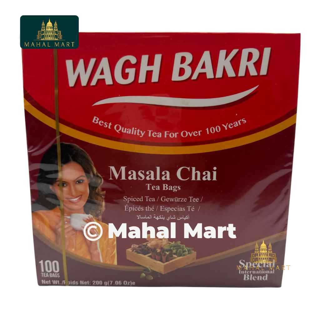 Wagh Bakri Masala Chai Tea Bags 200g