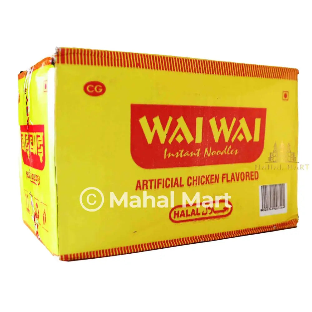 Wai Wai Chicken Noodles Box