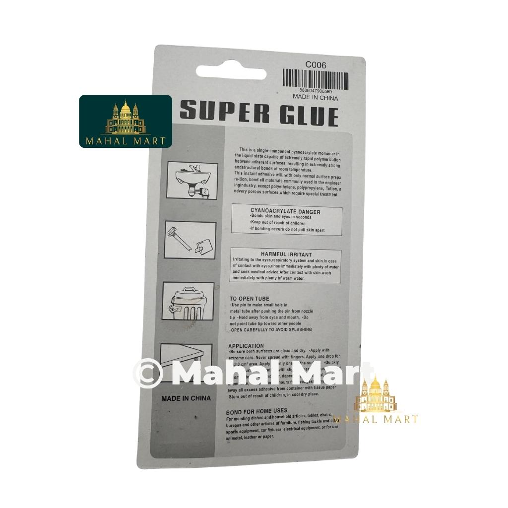 Extra Strong Super Glue 3g