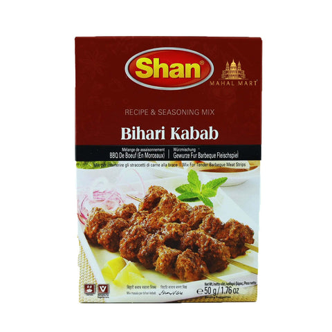 Shan Bihari Kabab Mix 50g - Mahal Mart
