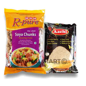 Soya Chunks & Millets