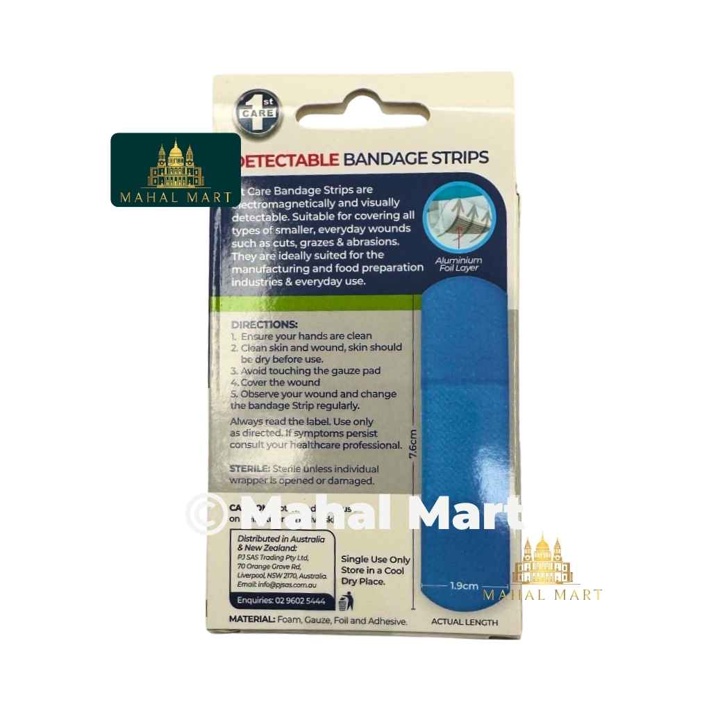 1st Care Bandage Stripes 20pck