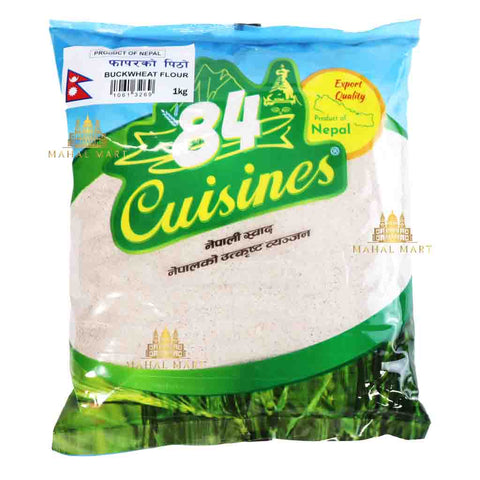 84 Cuisines Buckwheat Flour/ Fapar ko Pitho 1kg