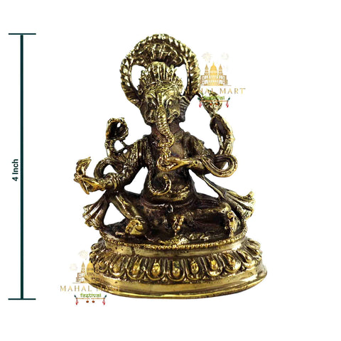 Shree Ganesh Brass Statue