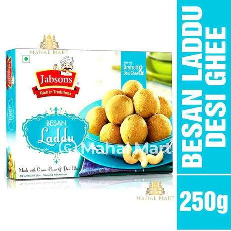 Jabsons Besan Laddu Desi Ghee 250g - Mahal Mart