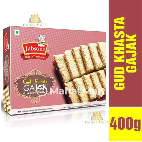 Jabsons Gajak Gud Khasta 400g - Mahal Mart