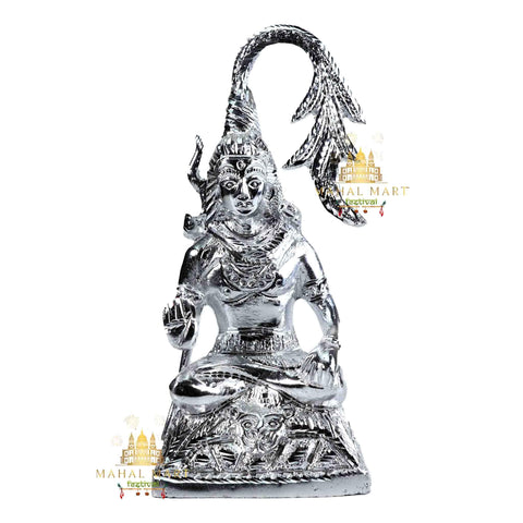 Silver Plated Shiva Ji