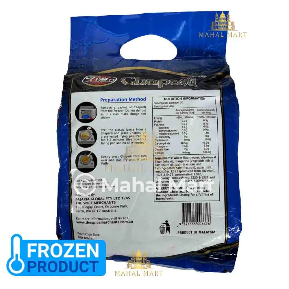 TSM Frozen Chapatti 30pcs