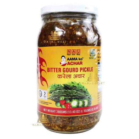 Aama ko Achar Karela/ Bitter Gourd Pickle 380g