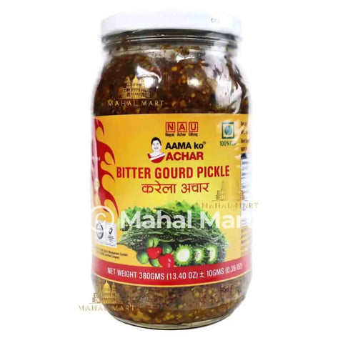 Aama ko Achar Karela/ Bitter Gourd Pickle 380g