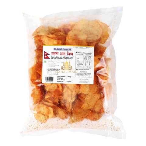 Spicy Potato Chips 180g - Mahal Mart