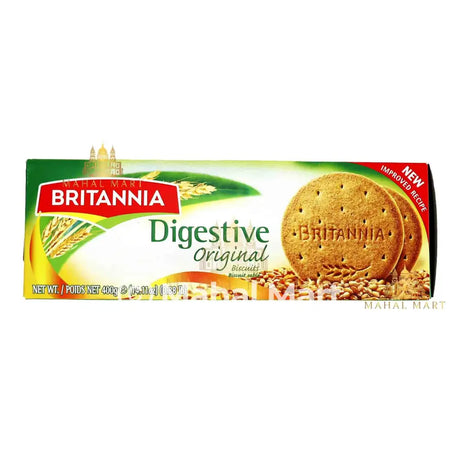 Britannia Digestive Original Biscuits 400g - Mahal Mart
