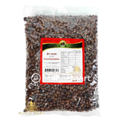 Roasted Brown Soyabean/ Khairo Bhatmas 500g - Mahal Mart