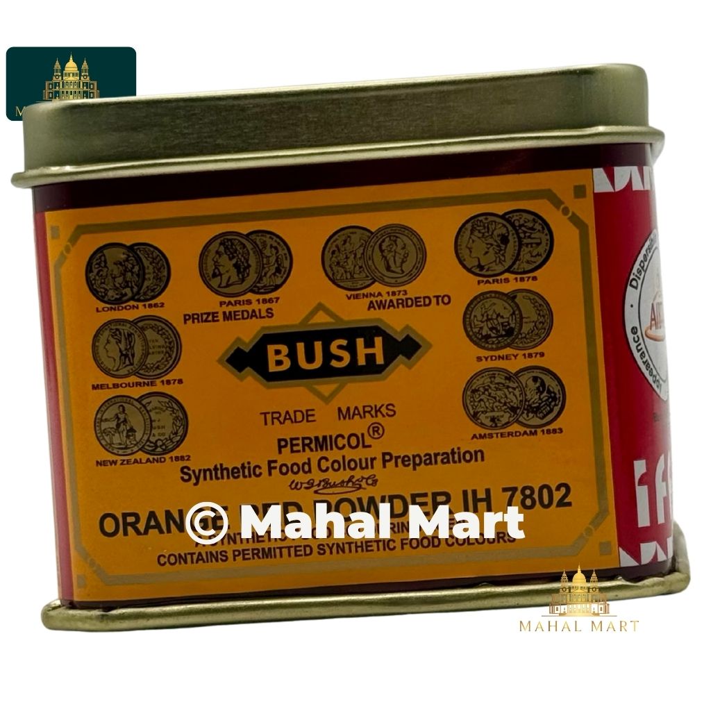 Food colour Orange Red Powder 100g