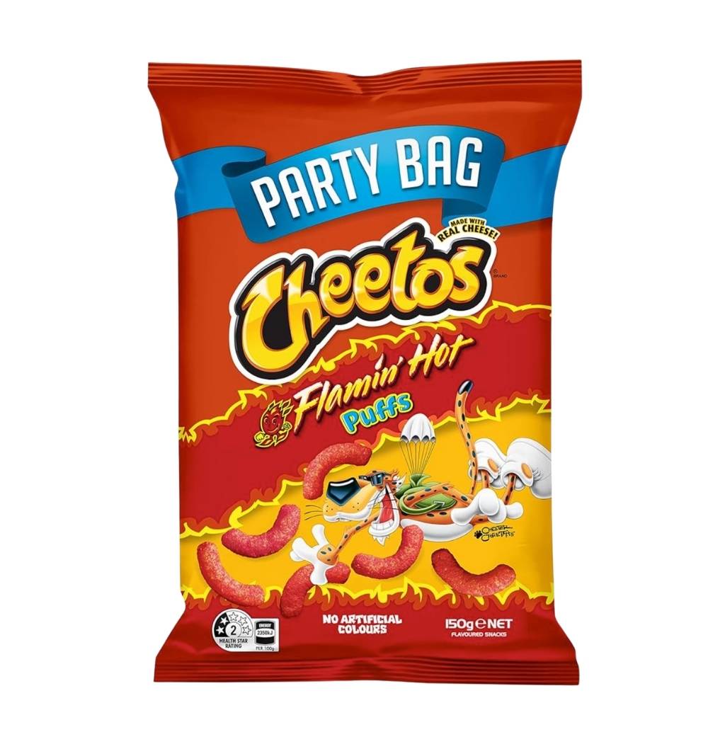 Party Pack Cheetos Flaming Hot Puff 150g