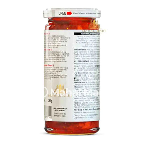 Ching's Jain Schezwan Sauce 250g