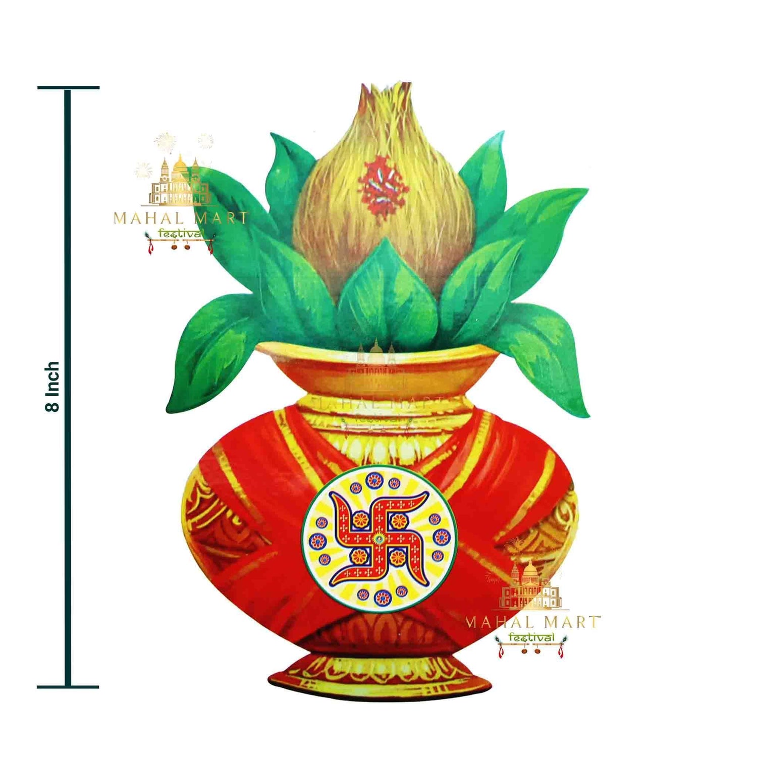 Coconut Sticker - Mahal Mart