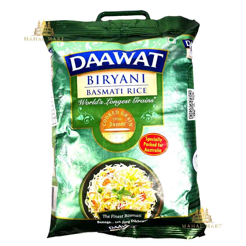 Dawat Biryani Basmati Rice 5kg