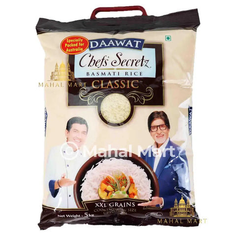 Daawat Chefs Secretz Classic Rice 5kg - Mahal Mart