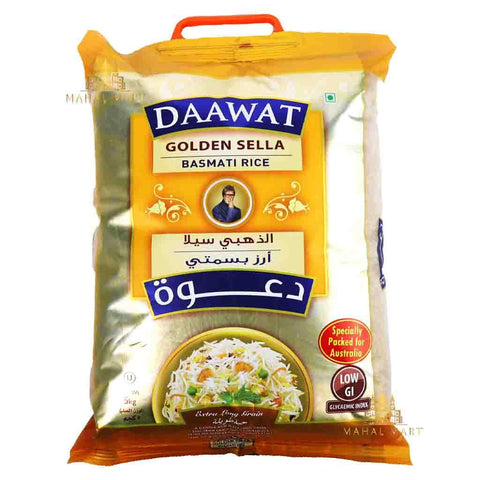 Daawat Golden Sella Extra Long Grain 5kg