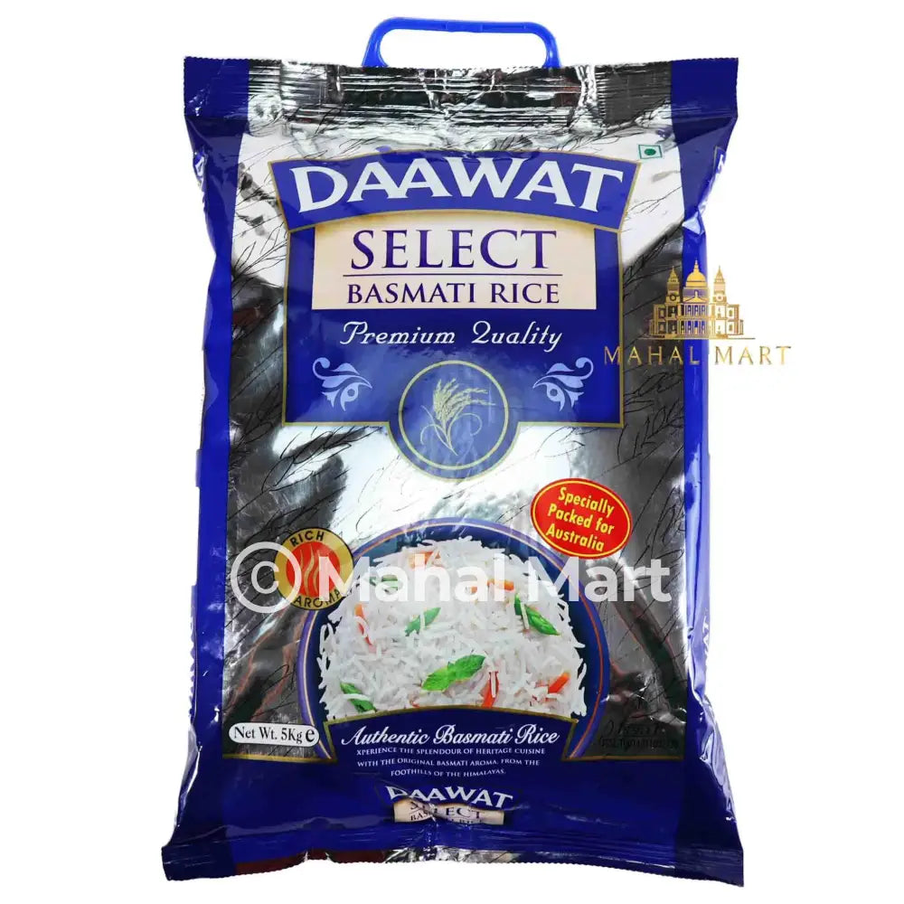 Daawat Select Basmati Rice 5kg – Mahal Mart