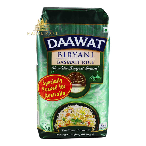 Daawat Biryani Rice 1kg - Mahal Mart