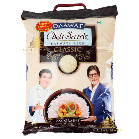 Daawat Chefs Secretz Classic Rice 5kg - Mahal Mart