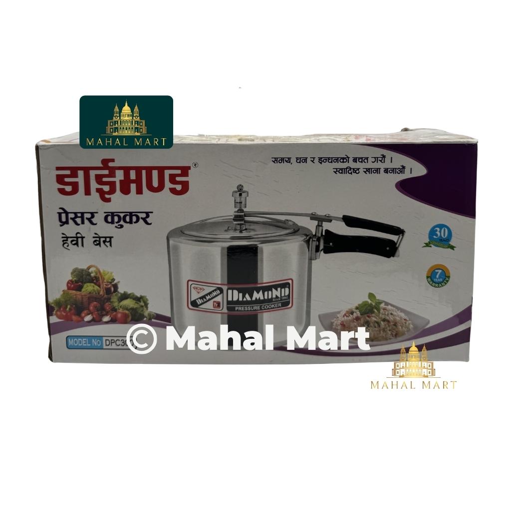 Diamond Pressure Cooker Heavy Base 3L