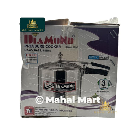Diamond Pressure Cooker Heavy Base 3L