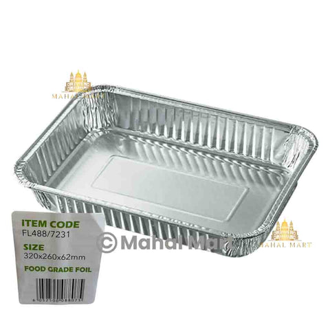 Food Grade Foil Tray 32cm x 26cm