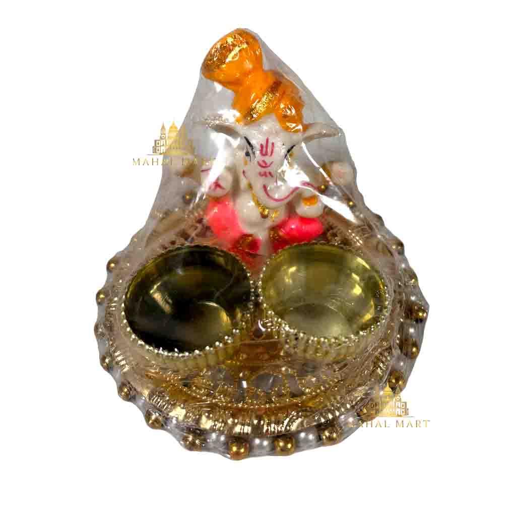 Ganesh Tika Set Colourful