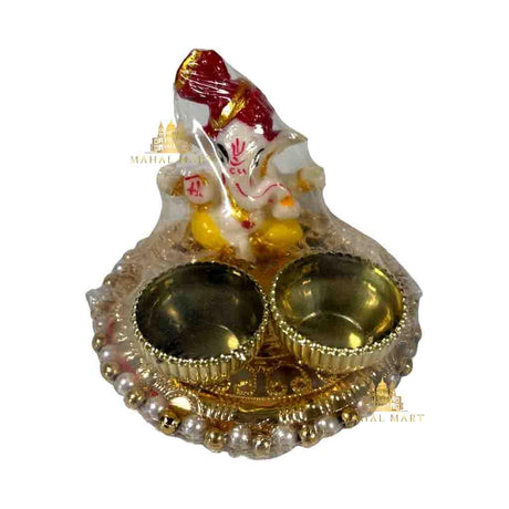 Ganesh Tika Set Colourful