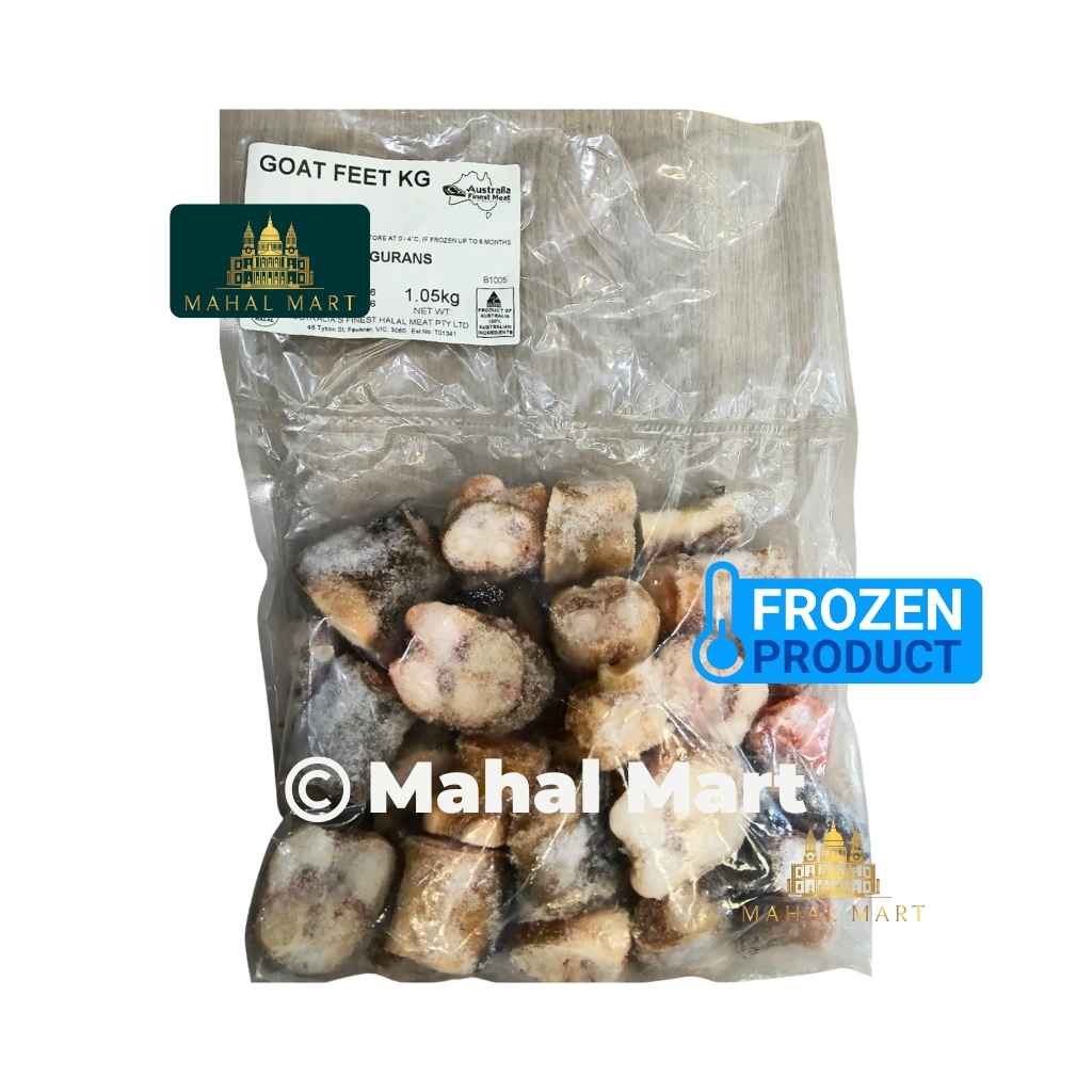 Frozen Goat Feet 1kg