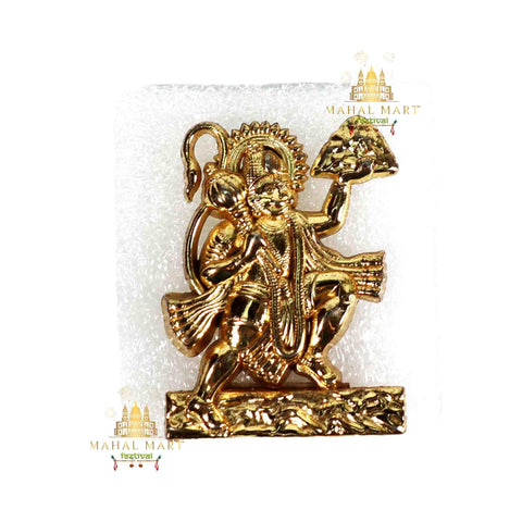 Golden Hanuman Car Charm