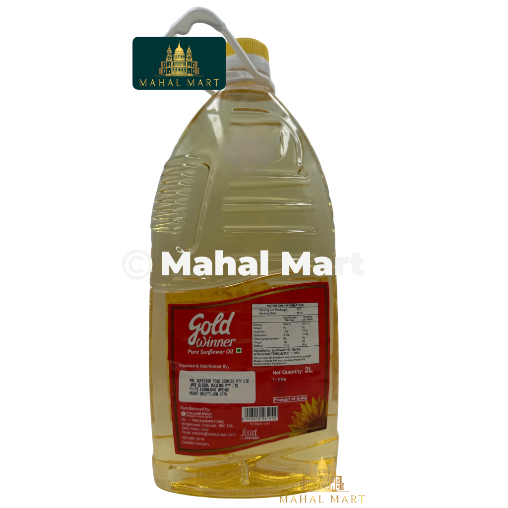 Gold Winner Sunflower Oil 2L