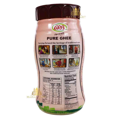 GRB Pure Ghee Brown (Buffalo) 830ml