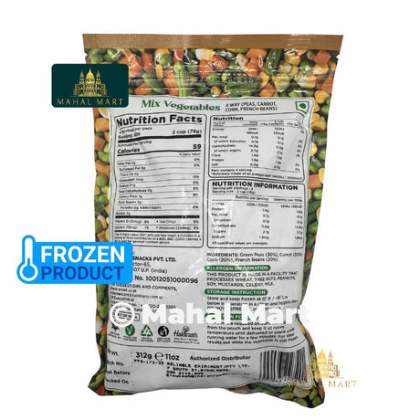 Frozen Haldiram's Mix Vegetables 512g