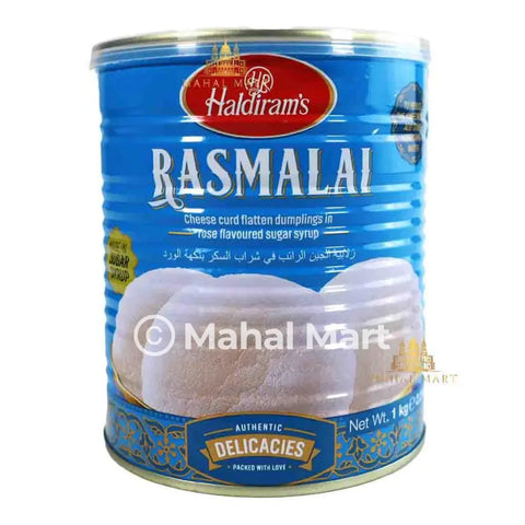 Haldiram's Rasmalai 1kg - Mahal Mart