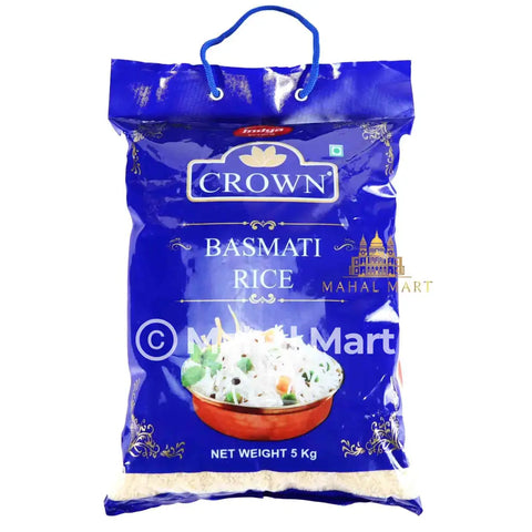 Indya Crown Basmati Rice 5kg - Mahal Mart