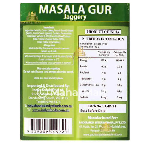 Indya Masala Punjabi Gur 1kg