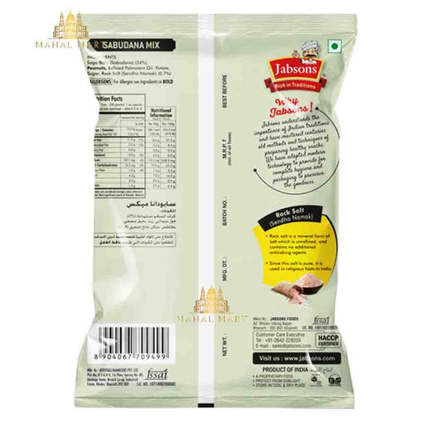 Jabsons Namkeen Sabudana Mix 180g