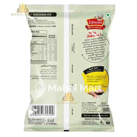 Jabsons Namkeen Sabudana Mix 180g