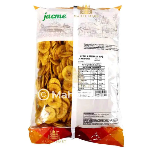 Jacme Kerala Banana Chips 800g