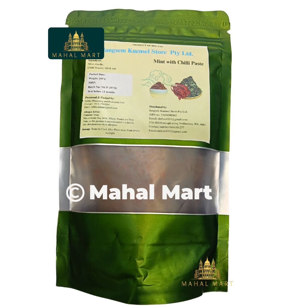 Jangsem Kuensel Mint With Chilli Paste 200g