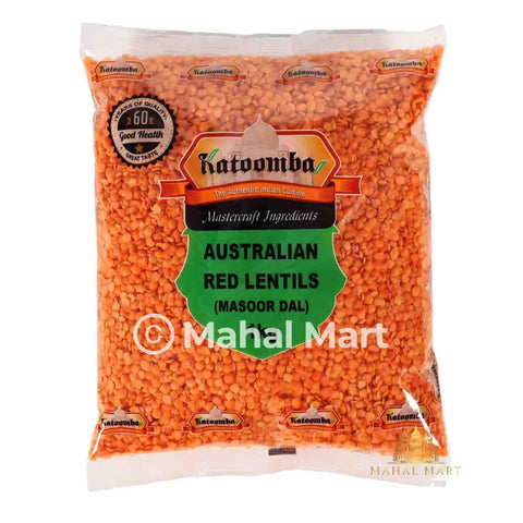 Katoomba Red Lentils/Masoor Dal 1kg (Australian) - Mahal Mart