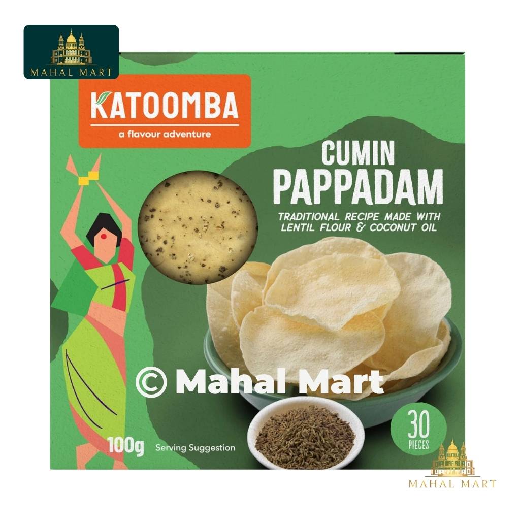 Katoomba Cumin Papadam 30pcs