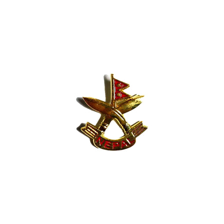 Khukuri Pin with Flag - Mahal Mart