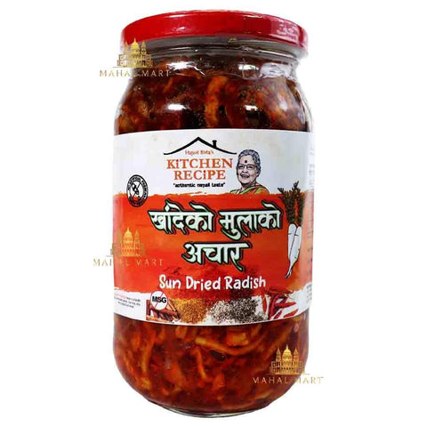 Kitchen Recipe Sun Dried Radish Pickle 380g - Mahal Mart